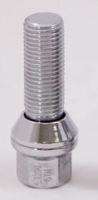 Болт M14X1,50X32 Хром Сфера с выступом ключ 17 мм