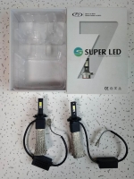 Лампа .LED KIT  F7  H7 12-24 V  CIP  COB гибкий радиатор (косичка)   5500 К Н7 COB 5500 K   F7  K